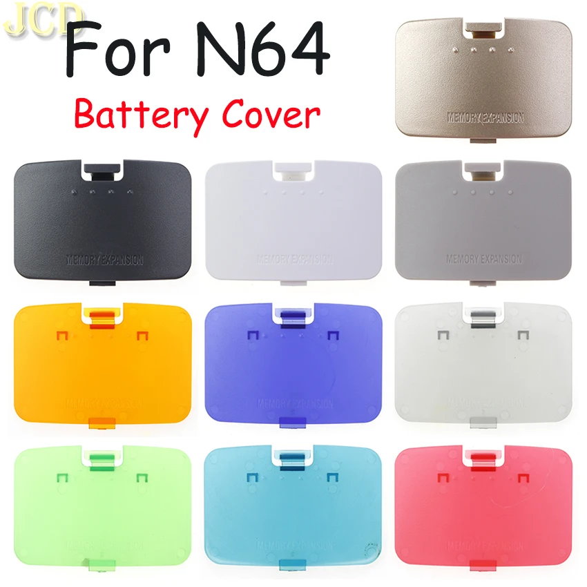 Jcd Per N64 Sostituzione Jumper Pak Memory Expansion Door Cover Card Slot Door Coperchio