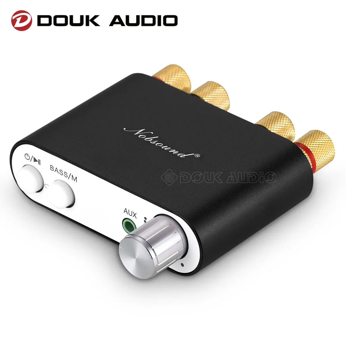 Douk Audio Ns-10G Mini Bluetooth 5.0 Tpa3116 Amplificatore Di Potenza Digitale Hifi Stereo Audio Amp Scheda Audio Usb 50W * 2