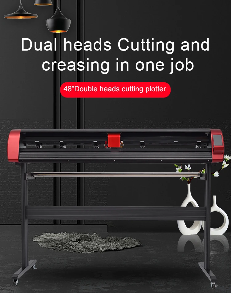 2023 Skycut Dual Heads Contour Sign Plotter Cutter La Macchina Per Plotter Da Taglio Per Contorni Della Fotocamera Di Alta Qualità Può Tagliare La Pel