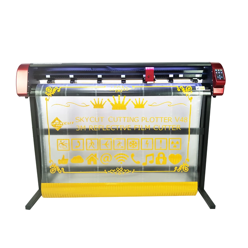 Doppia Testa Di Taglio Da 48 Pollici Con Plotter Da Taglio Per Fotocamera Integrato Plotter Da Taglio Per Vinile Plotter Signmaster Software Plotter G