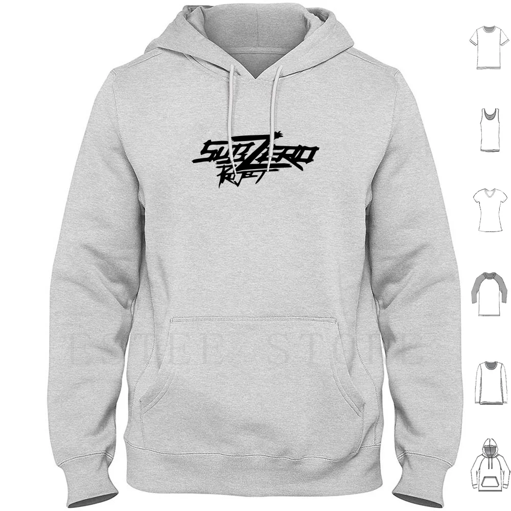 Best Seller-Sub Zero Project Logo Merchandise Felpe Con Cappuccio Manica Lunga Sub Zero Project Logo Sub Zero Project Logo Sub Zero