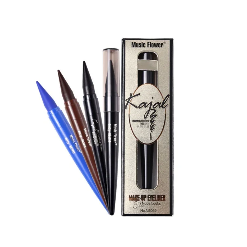Gel Eye Liner Crema Per Eyeliner A Lunga Durata A Prova Di Sbavature Nero Blu Marrone Trucco Naturale Matita Kajal Blu Occhi Fumosi Trucco