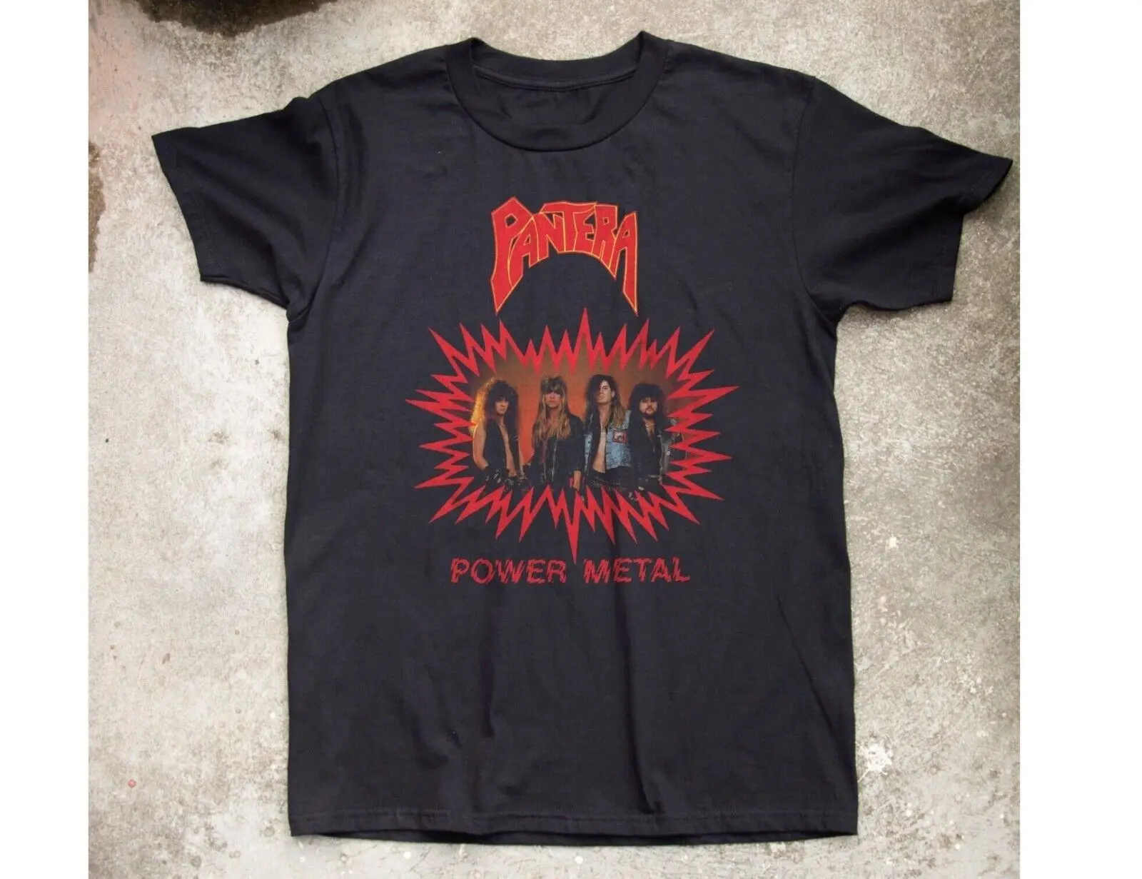 Pantera- Power Metal Album T-Shirt Nera S-5Xl