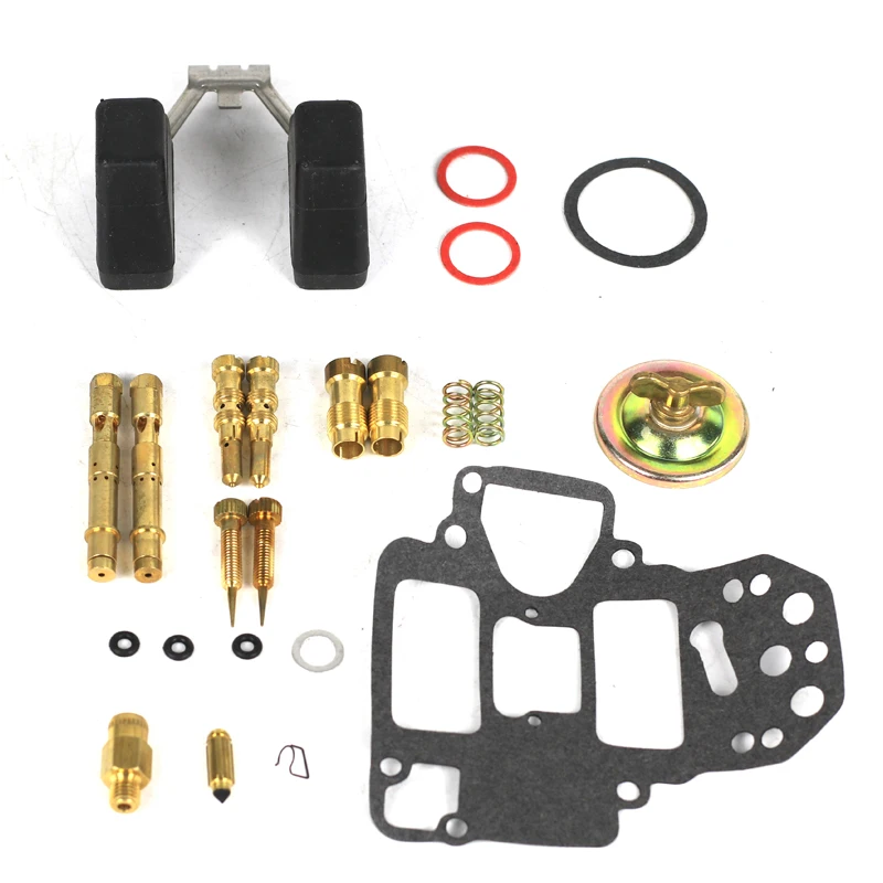 40/42/45 Dcoe Carburatore Carb Ricostruzione Tune Up Kit W Galleggiante Per Weber Empi