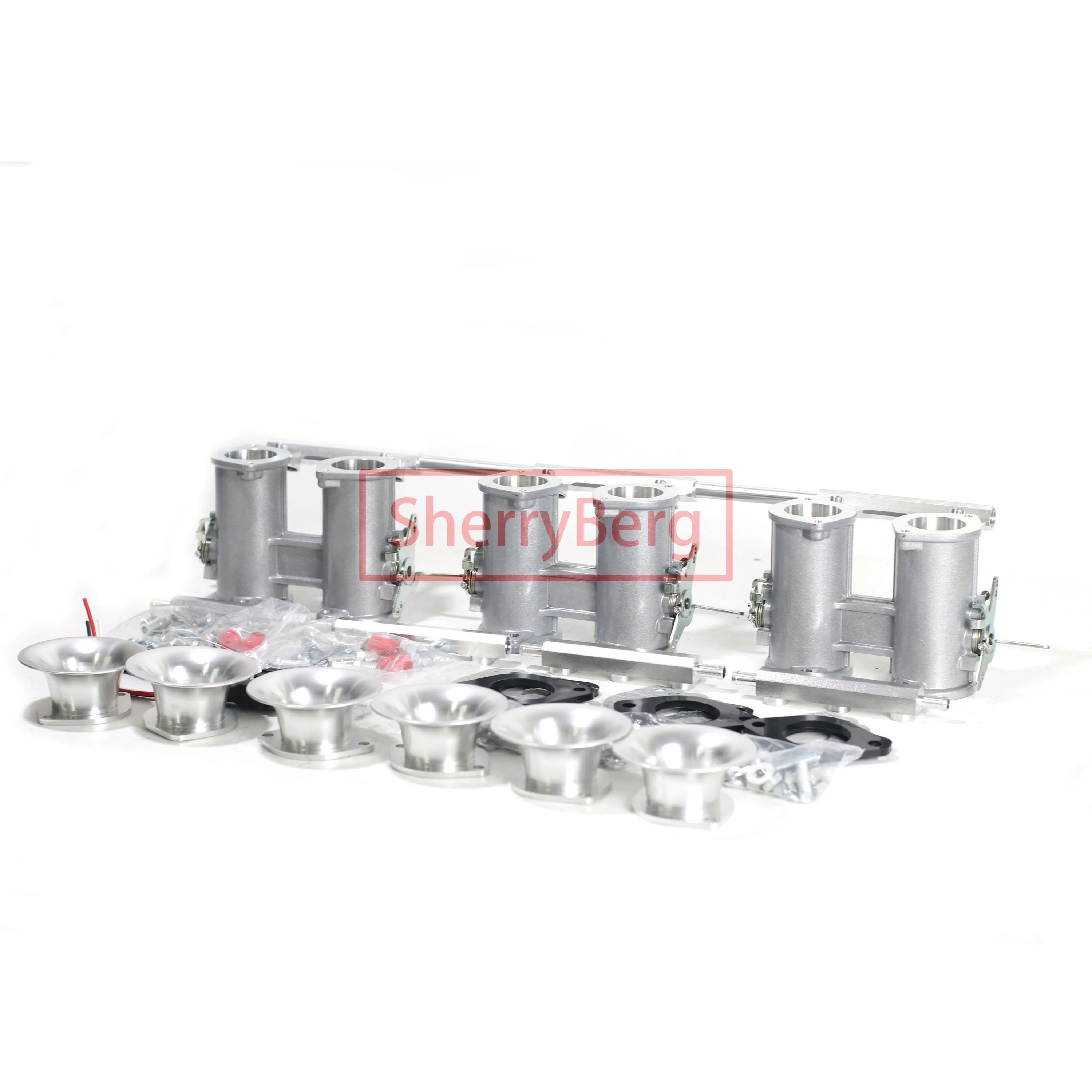 Sherryberg 6 Cyls 40Mm 40 Dcoe Electronic Fuel Injection (Efi) Corpi Farfallati (Itb) Kit Rep. Weber Jenney Per Bmw 2.0/2.3/2.5