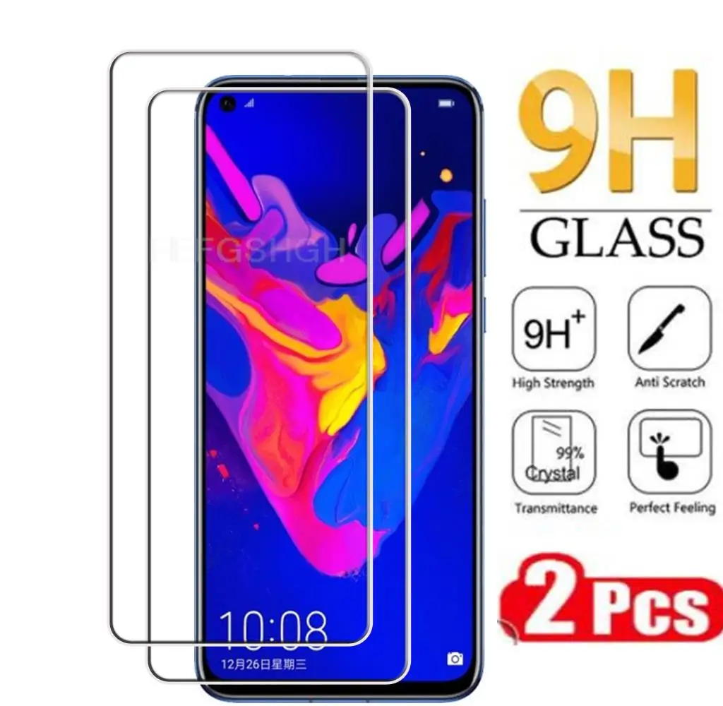 Vetro Temperato Di Protezione Originale Per Honor View 20 6.4 "View20 Pct-Al10 Pct-Tl10 Pct-L29 Pellicola Protettiva Per Schermo