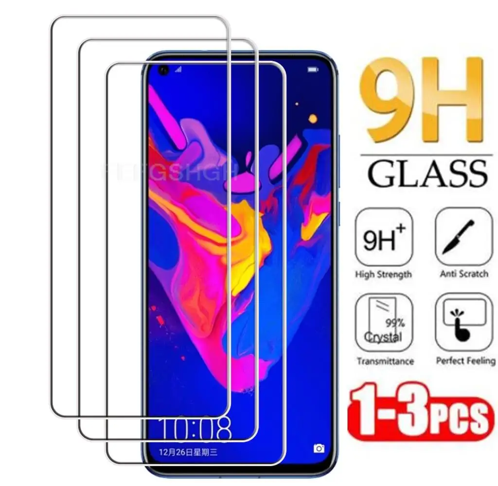 Vetro Temperato Originale Hd Per Honor View 20 6.4 "View20 Pct-Al10 Pct-Tl10 Pct-L29 Pellicola Protettiva Per Schermo