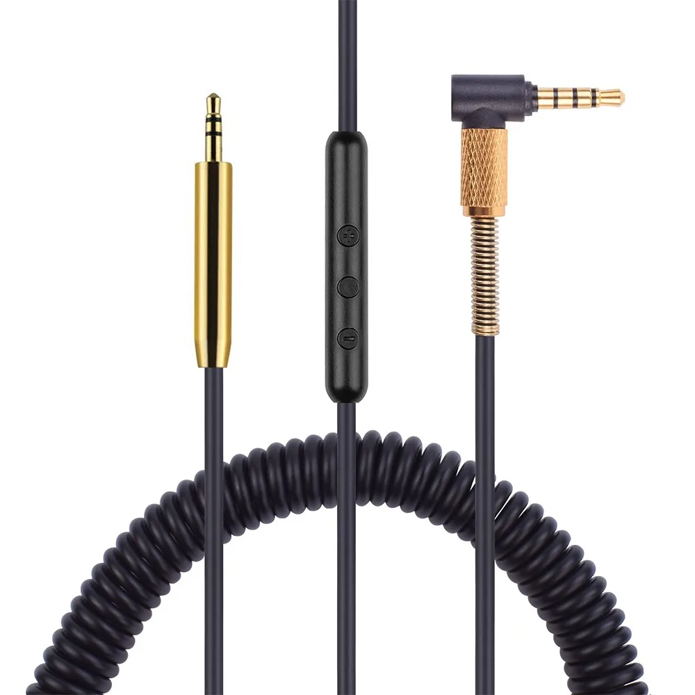 Cavo Di Prolunga Per Cavo Aux Da 3.5Mm Di Ricambio Per Molla Ofc Per Cuffie Anker Soundcore Life Q35 Q30 Q20 Q10
