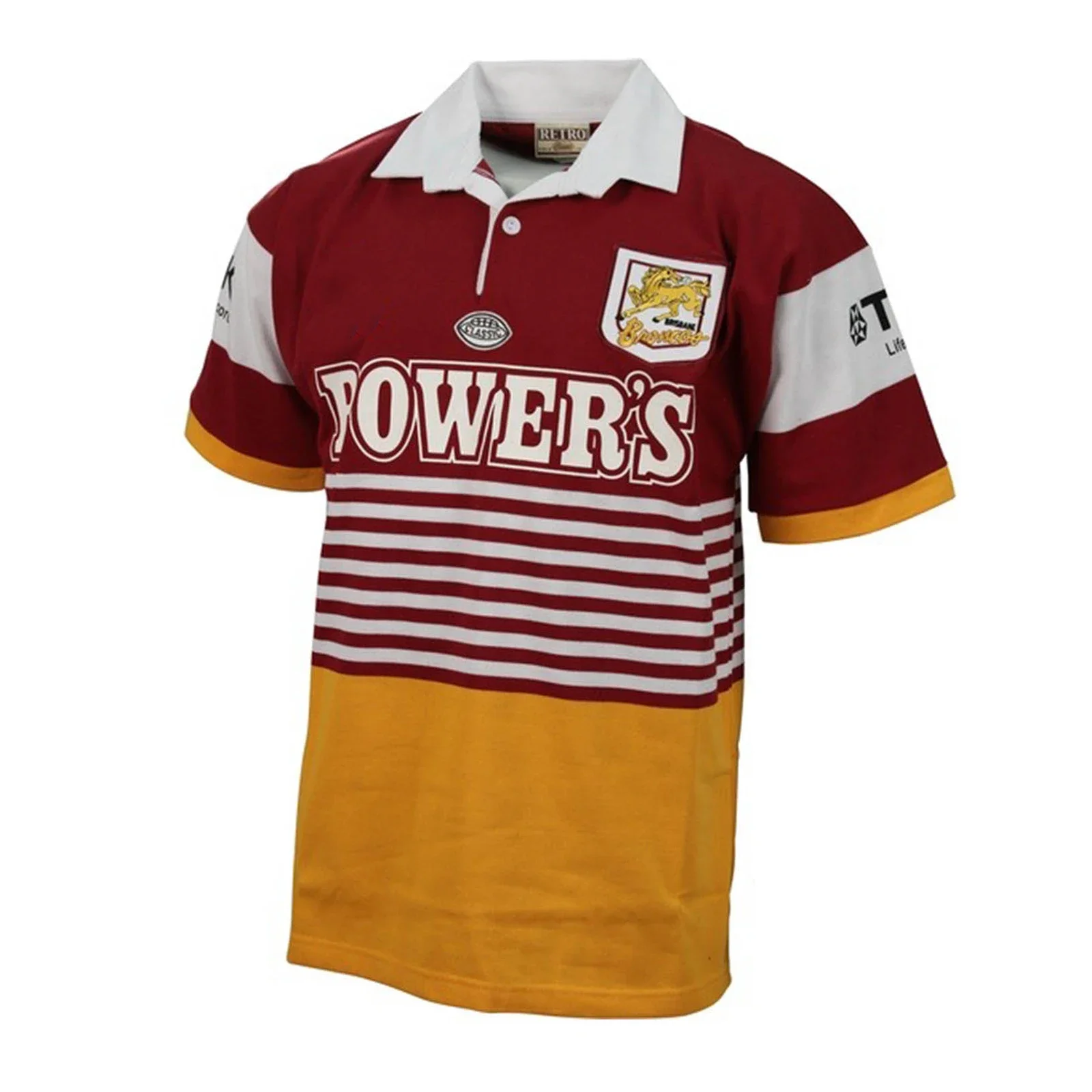 Brisbane Broncos 1992 Retro Jersey Rugby Jersey Sport S-5Xl