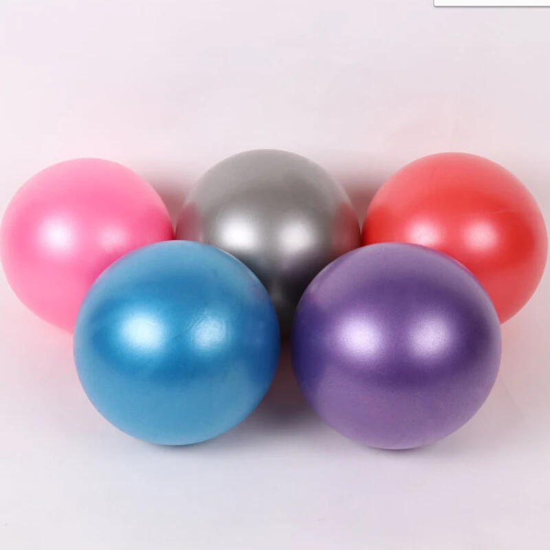 25Cm Gonfiabile Yoga Ball Esercizio Fitness Pilates Ball Balance Exercise Gym Pump Yoga Balance Ball Training Yoga Ballon