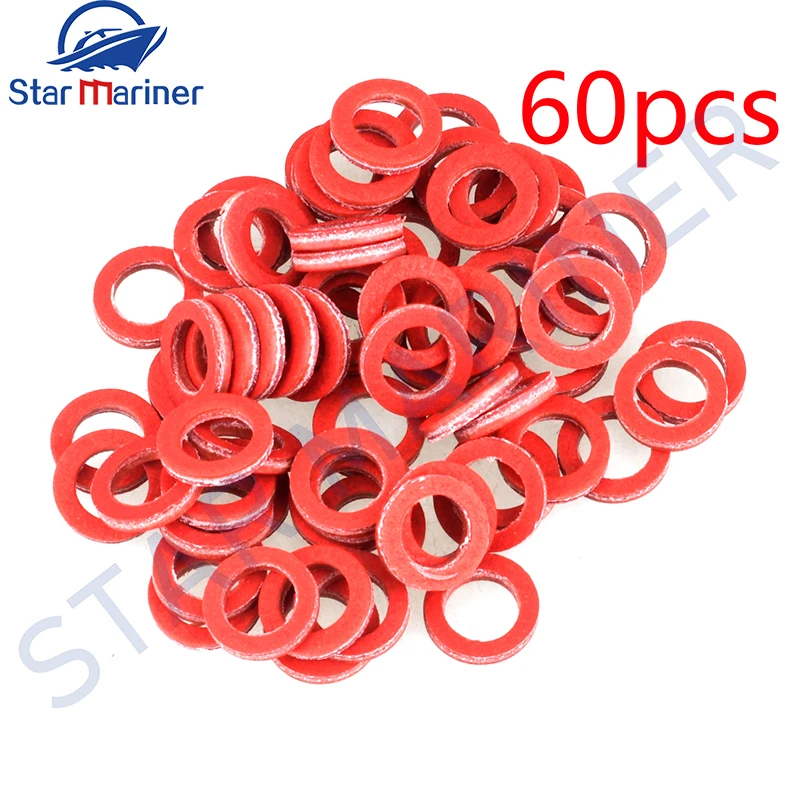 Guarnizione Rossa Guarnizione Inferiore 332-60006-0 Per Motore Fuoribordo Yamaha Ymh 332-60006 332-60006-00 Parti Del Motore Della Barca