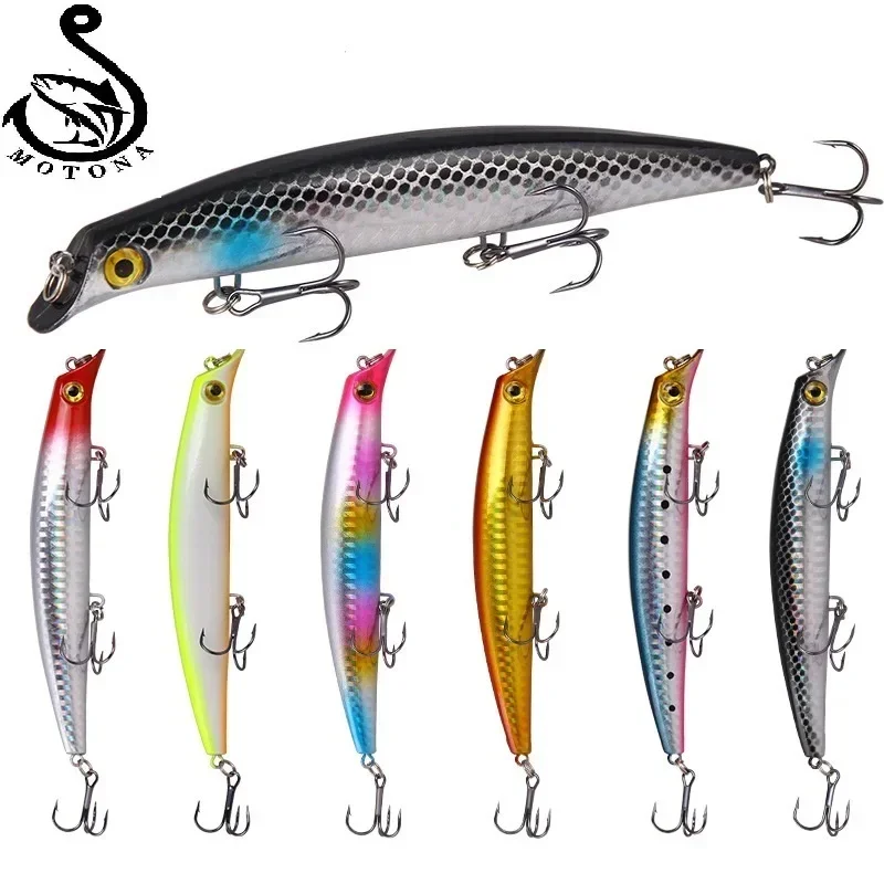 Motona Sasuke Minnow Fishing Lure Saltwater Wobblers Artificiale Hard Bait Floating Fishing Tackle 125Mm 13G Pesca Tackle Popper