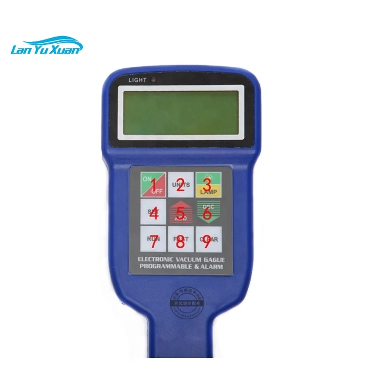 Set Di Strumenti Di Refrigerazione Vacuometro Digital Para Refrigerazione Misuratore Di Vuoto Digitale