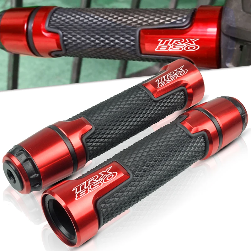 Per Yamaha Trx850 Trx 850 1996 1997 1998 1999 2000 7/8 "22 Millimetri Cnc Motorcycle Manubrio Grips Ends Moto Maniglia Grips