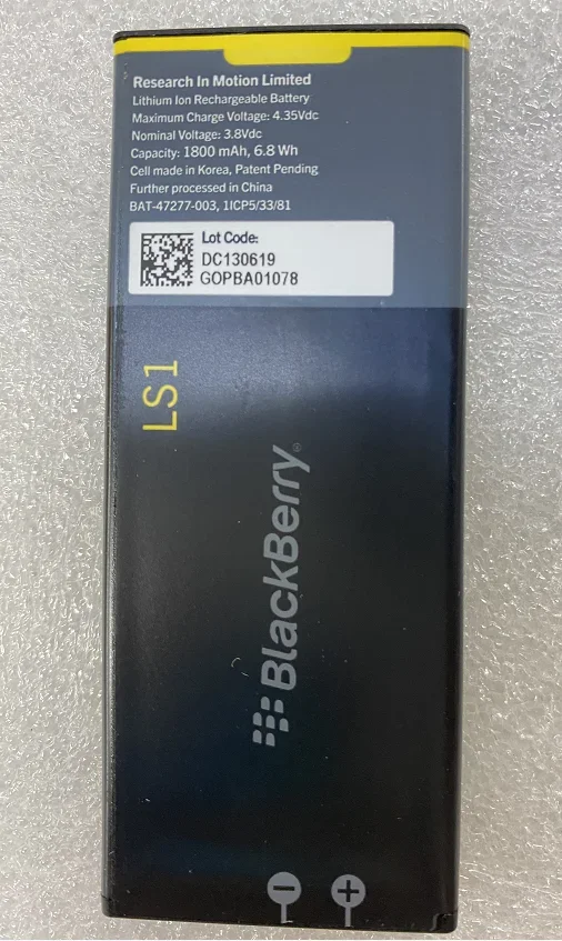Per Blackberry Z10 Bat-47277-003 Stl100-2 Lte St Ls1
