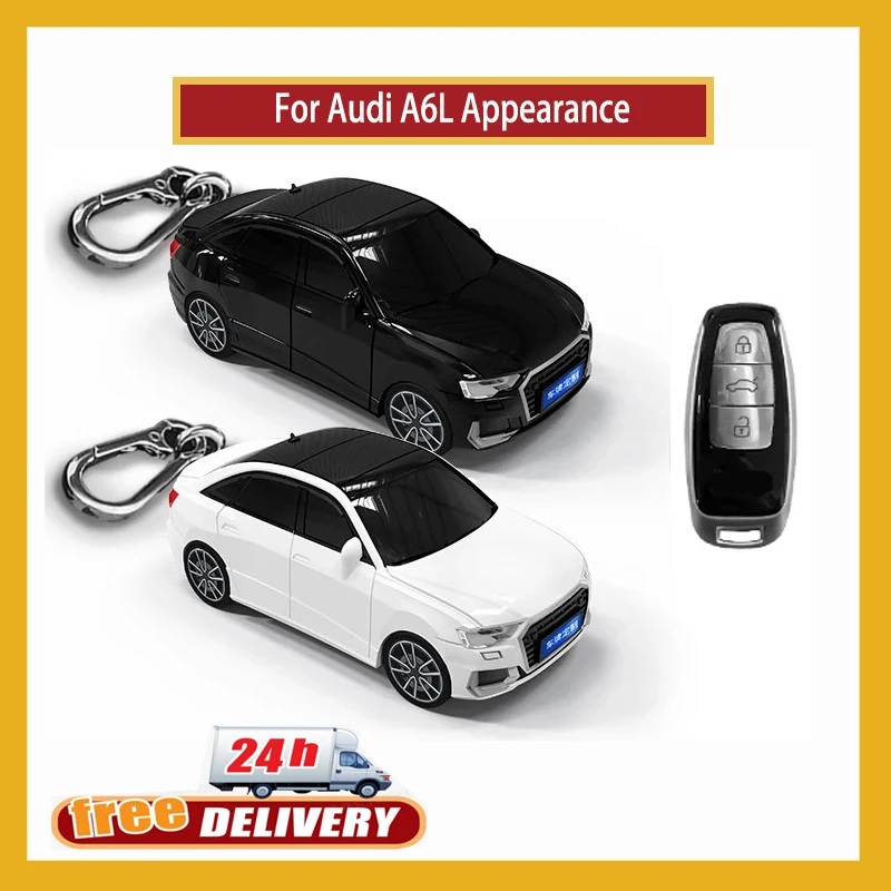 Per Audi A6L Aspetto Per Audi A6 A7 A8 E-Tron Q5 Q7 Q8 C8 D5 A6L A8L Sq8 Remote Smart Car Key Case Cover Fob Holder Housing