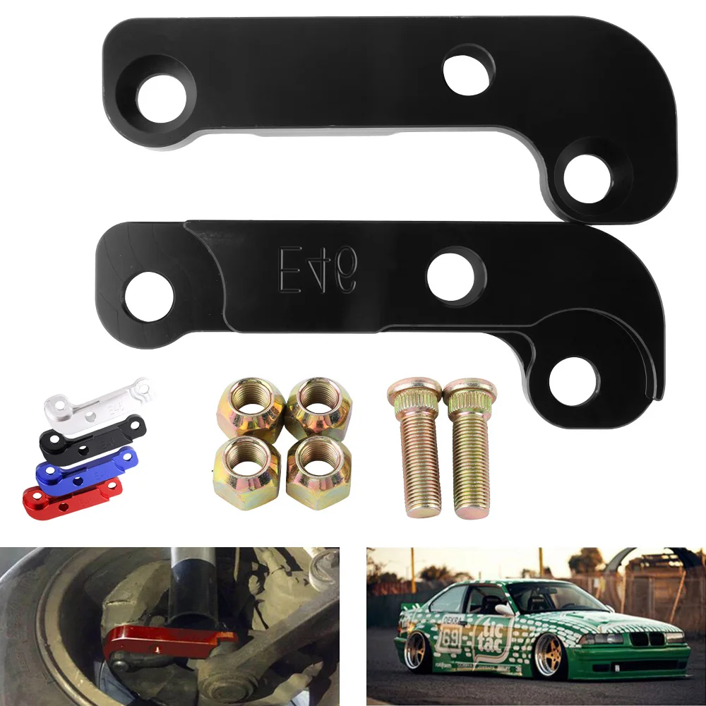 E46 Accessori Per Auto Adattatore Aumento Degli Angoli Di Sterzata Circa 25%-30% E46 Per Bmw M3 Tuning Drift Power E46 Sono Necessari I Bracci Inferio