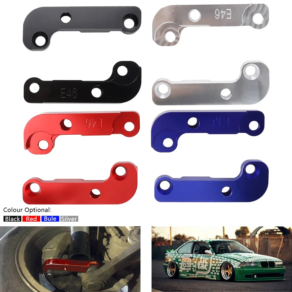 E46 Accessori Per Auto Adattatore Aumento Degli Angoli Di Sterzata Circa 25%-30% E46 Per Bmw M3 Tuning Drift Power E46 Sono Necessari I Bracci Inferio
