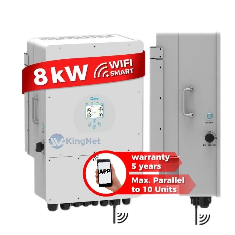 Deye Redditizio Inverter Solare Ibrido 8Kw Con Limitatore Tutto In Un Inverter Batteria A Bassa Tensione Sun-8K-Sg04Lp3-Eu