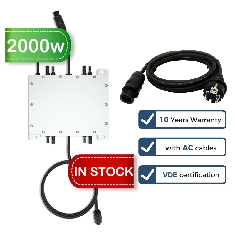 Micro Onduleur Solair Sun2000G3-Eu-230 Versione Ue Wechselrichter Deye Micro Inverter 2000W On Grid Tie Inverter 2000W