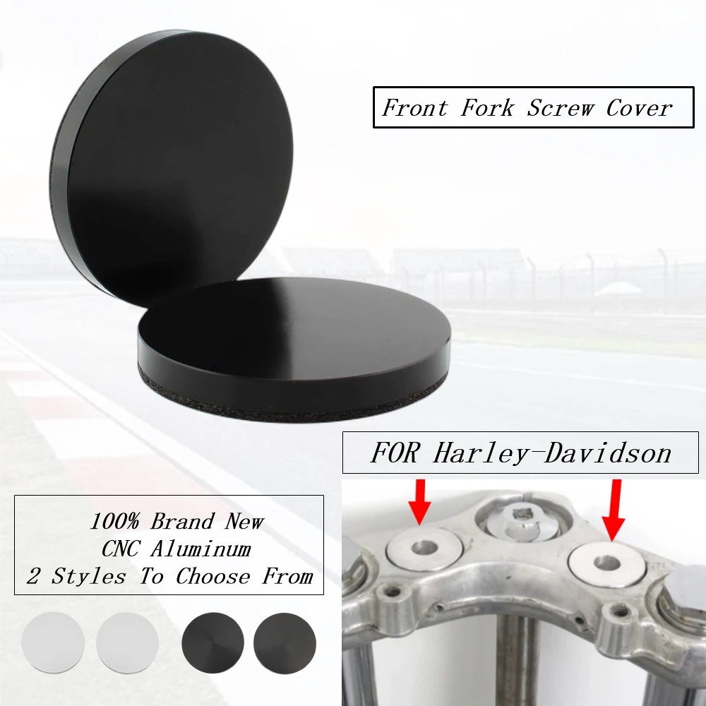 For Harley Davidson Dyna  Electra Glide Road Glide Road King Softail Sportster Tri Glide Motorcycle Screw Cover Handlebar Spacer