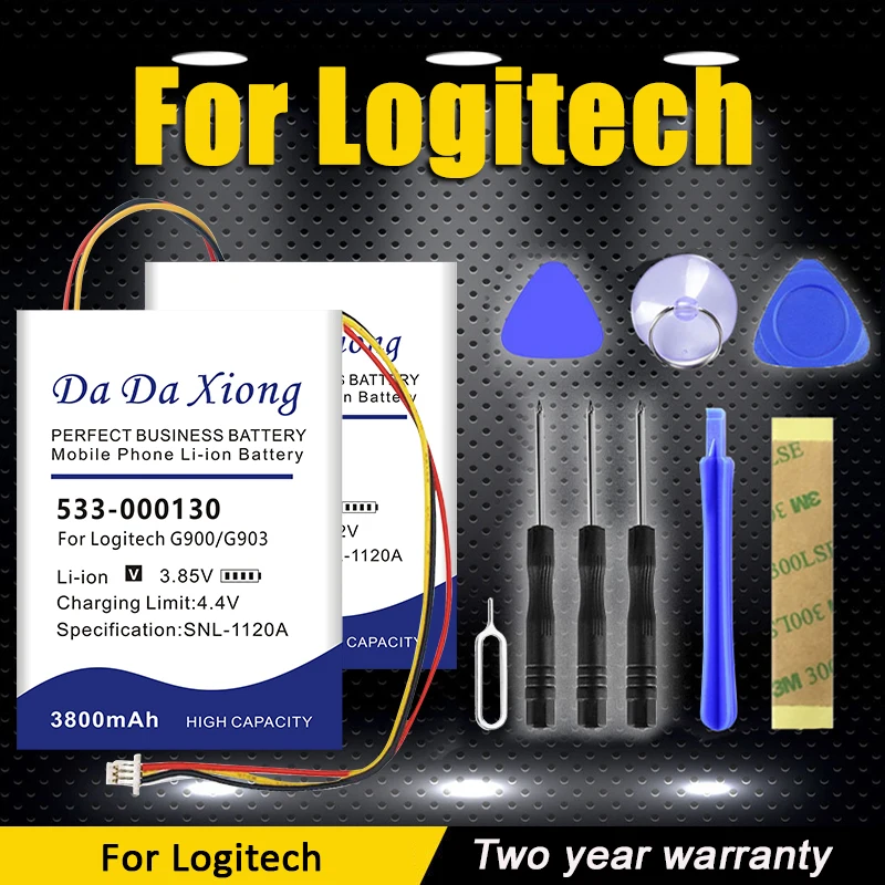 Nuova Batteria Per Logitech Harmony Ultrasottile Touch F540 T630 950 K830 G900 G903 G930 Ue9000 Ik1041 Mx1000 Yr0073 M-Ro052 Elite