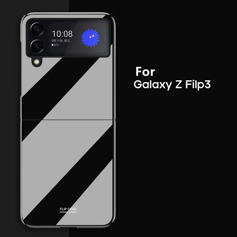 Per Cover Samsung Galaxy Z Flip 3 Custodie Custodia Antiurto Per Paraurti Posteriore Per Samsung Z Flip 3 Cover Per Samsung Z Flip 3 Flip3 Fundas