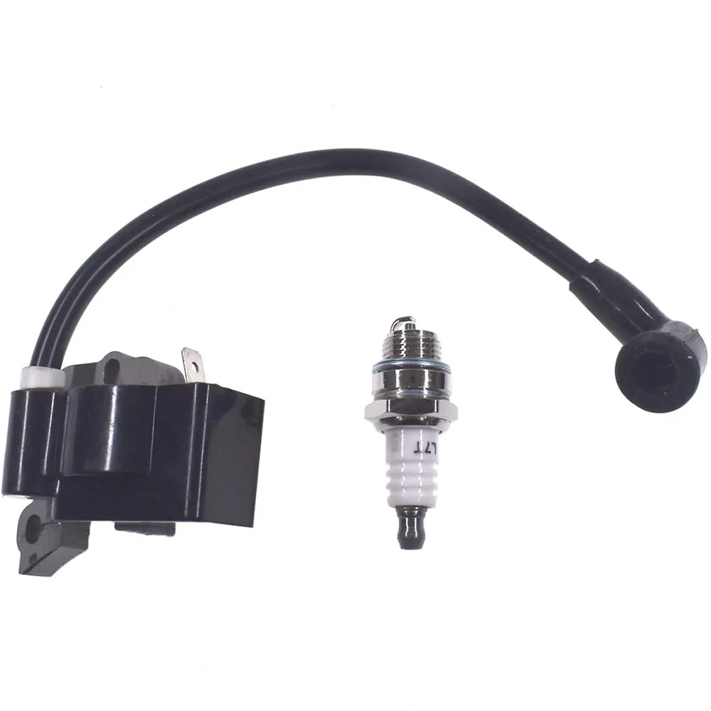 Ignition Coil Spark Plug Kit For Stihl Fs55 Fs55C Fs46 Fc55 Fs38 Fs45 Fs55 Hl45 Hs45 Km55 Trimmer Brushcutter 4140 400