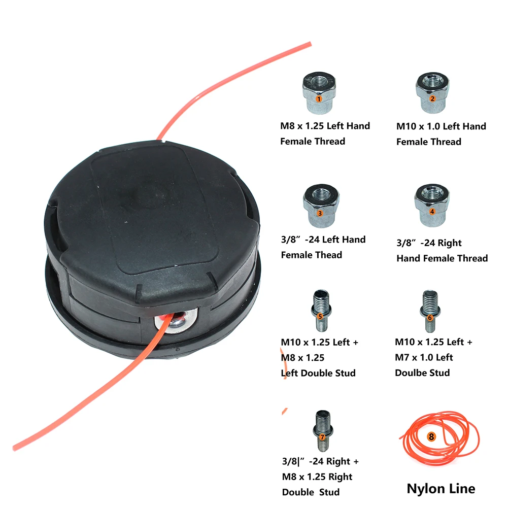 Universal Trimmer Head Speed Feed 400 Per Alpina Stiga Efco Oleo-Mac Einhell Hyundai Stihl Poulan Redmax Makita Decespugliatore