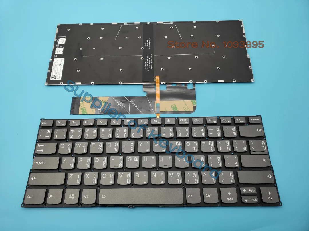 Nuovo Per Lenovo Yoga 530-14Arr 530-14Ikb Laptop Tastiera Thailandese Retroilluminata