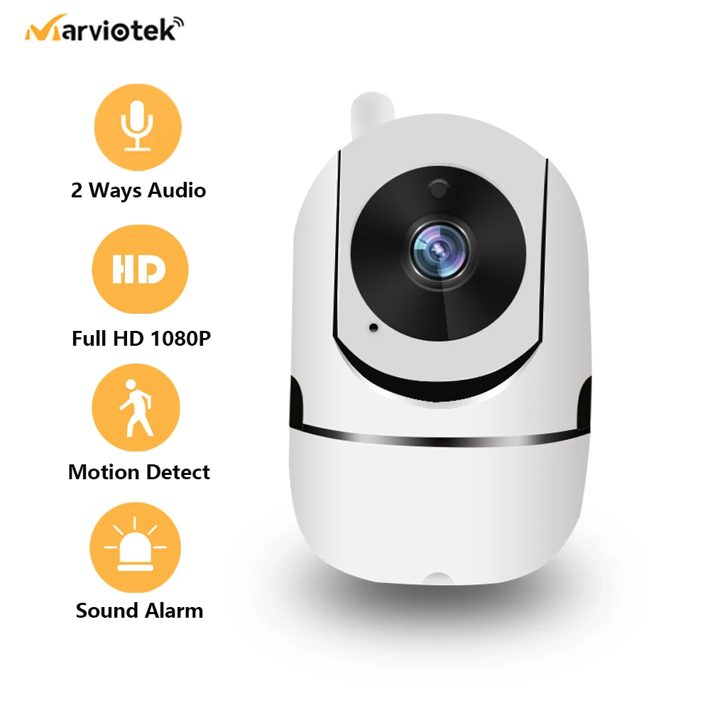 Sicurezza Domestica 720P Baby Monitor Wifi Baby Monitor Con Telecamera Per Visione Notturna Audio Bidirezionale Videocamera Baby Phone Wireless
