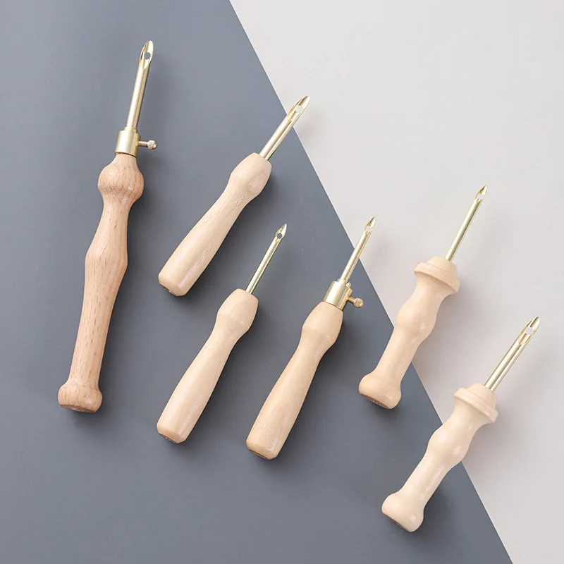 Ricamo Punch Needle Stitching Punch Needle Magic Needle Punching Pen Weaving Cross Stitch Strumento Per Maglieria Accessori Per Cucire Fai Da Te