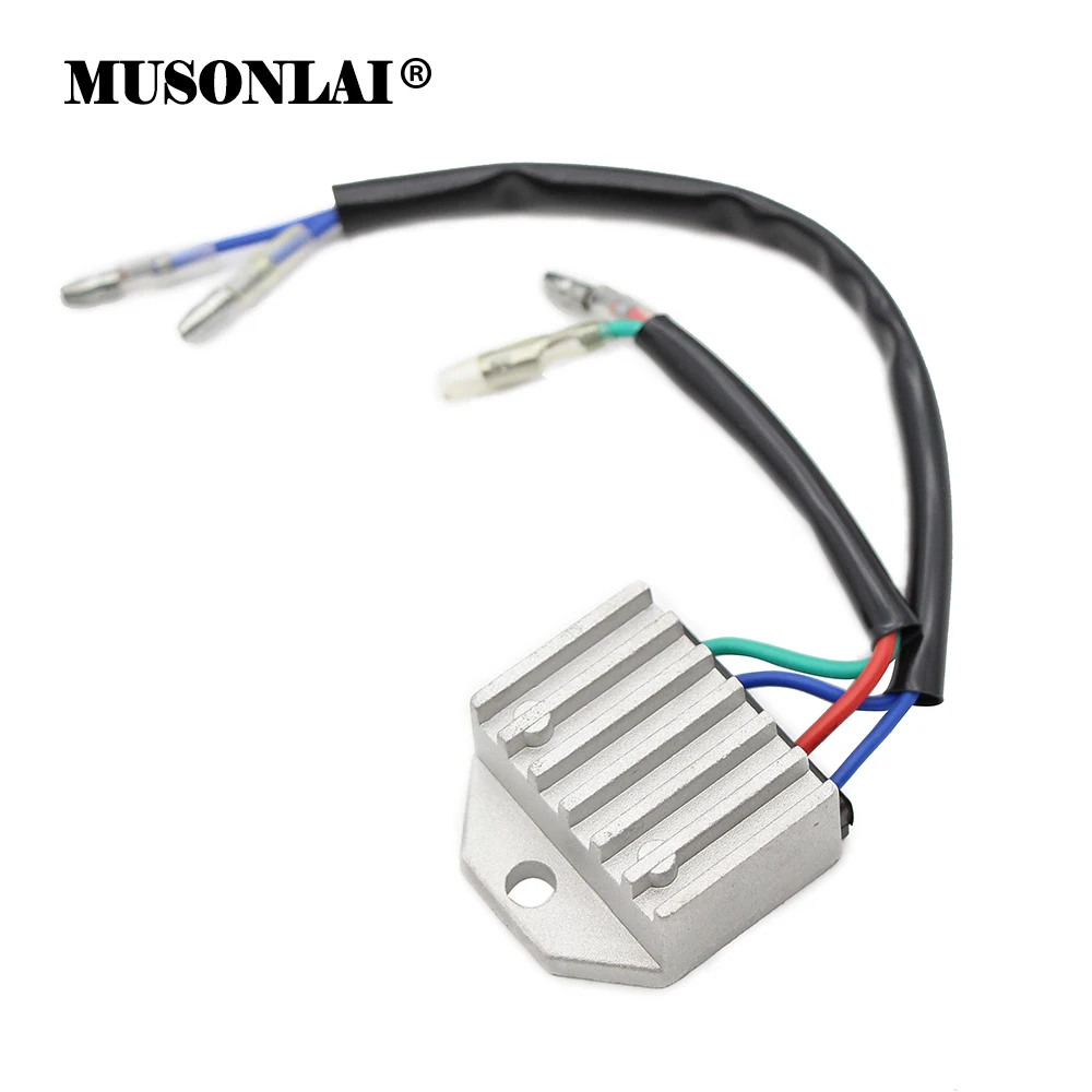 Raddrizzatore Regolatore Muslimex Per Honda 6Hp Bf6 Bf6B Bf8 Bf8B Bf8Am Bf8A4 Bf8Am Gx610K1 Gx610R1 Gx610U1 Gxv390Rt1