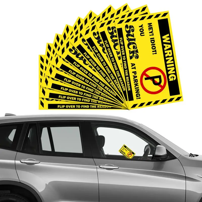 Bad Parking Cards Bad Parking Cards Con Multi Violation Motivi Che Hai Parcheggio Come Carte Per Gli Scemi Prank Cards Regali Double Sided