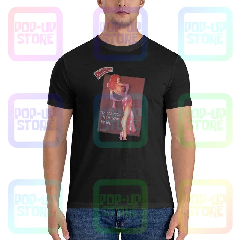Jessica Rabbit Movie Cult Who Framed Roger Shirt T-Shirt Soft Design Fashion Streetwear Tee