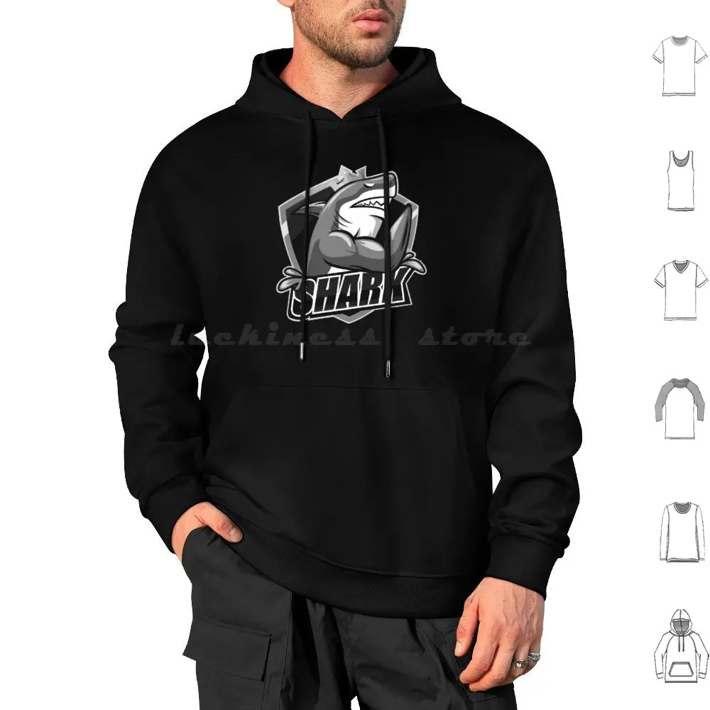 King Shark Felpe Con Cappuccio Manica Lunga King Shark Shark King Shark Graphics King Shark Logo King Shark Surf King Shark
