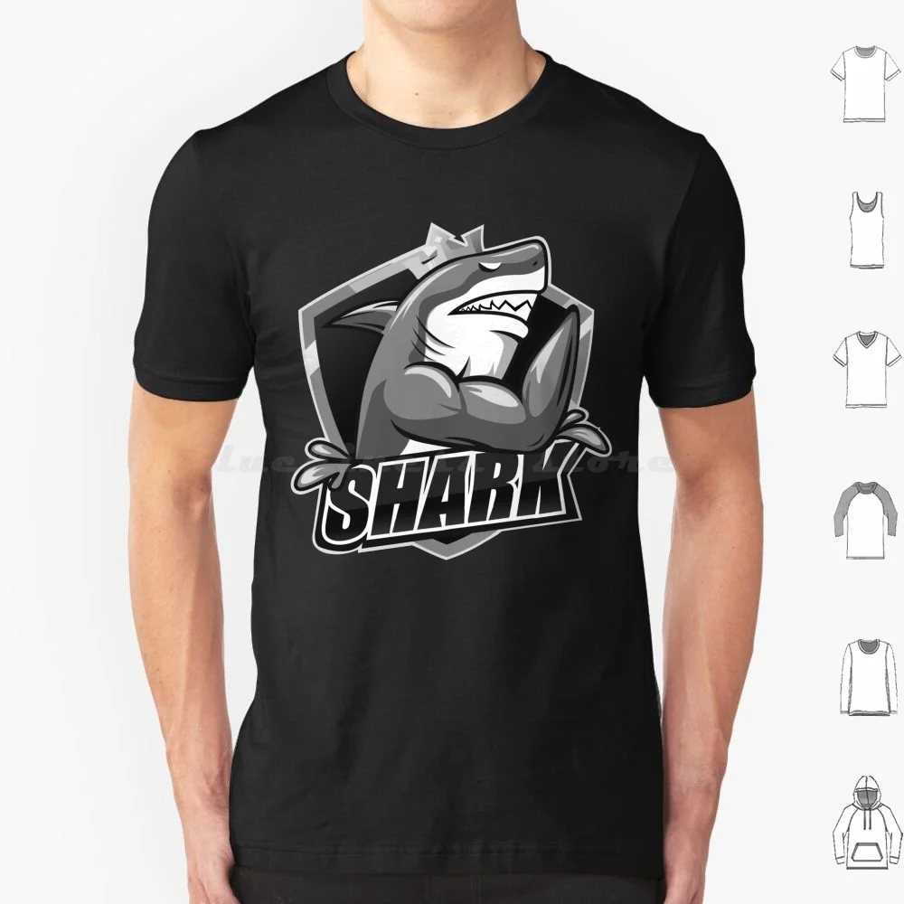 King Shark T Shirt Big Size 100% Cotone King Shark Shark King Shark Graphics King Shark Logo King Shark Surf King Shark