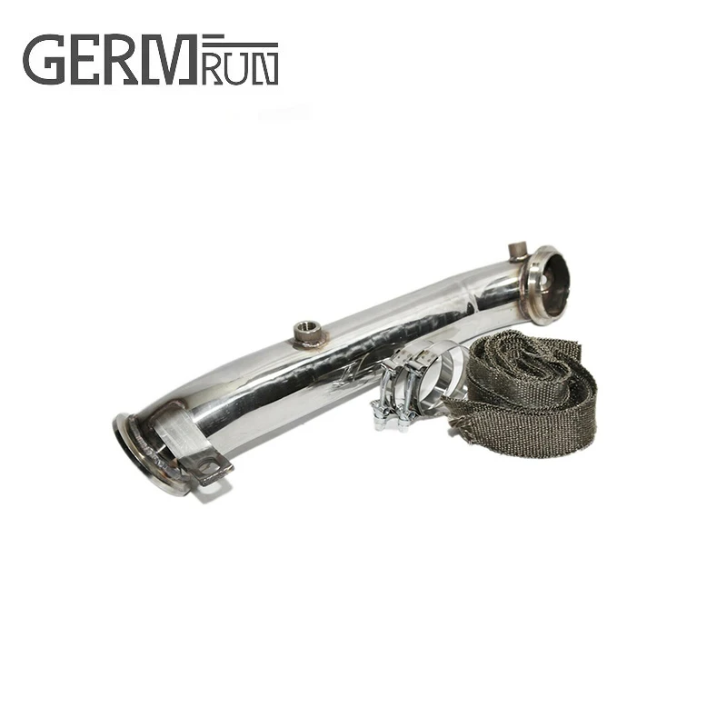 Downpipe In Acciaio Inossidabile Da 3 "Per Diesel Duramax 2011-2015 Gm 6.6L Lml
