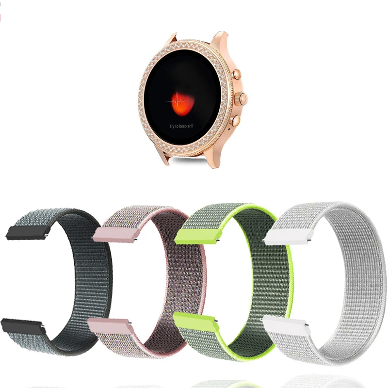 Cinturini Ad Anello In Nylon Da 16Mm Per Huawei Talkband B6/B3 Cinturino Sportivo Con Cinturino Intelligente Per Cinturino Huawei B6 Accessorio Correa