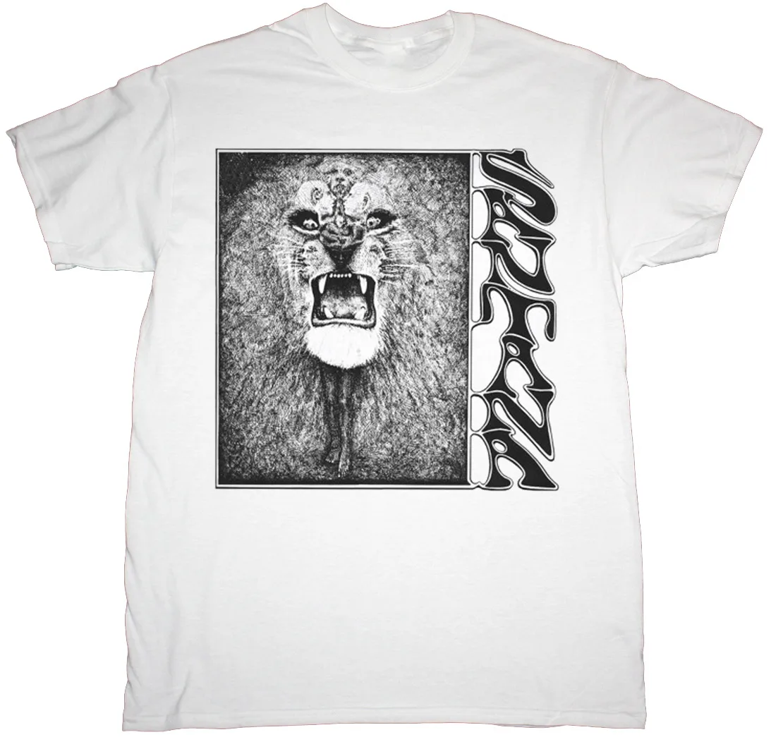 Santana Album 1969 Maglietta Bianca Fullsize S-5Xl