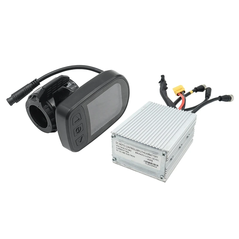 1Set Dual Drive Controller + Dashboard Meter Per Kugoo G-Booster Scooter Elettrico Integrato Dual Drive Controller Sostituzione 50A