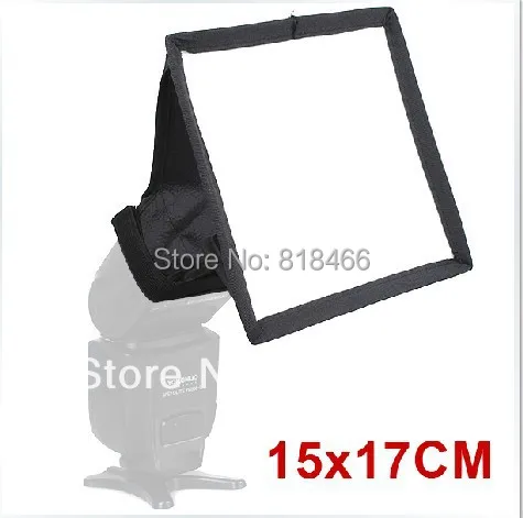 Softbox 15Cm * 17Cm Universale Pieghevole Flash Light Diffusore Softbox 10 Pezzi Per Canon Nikon Pentax All Dslr Camera