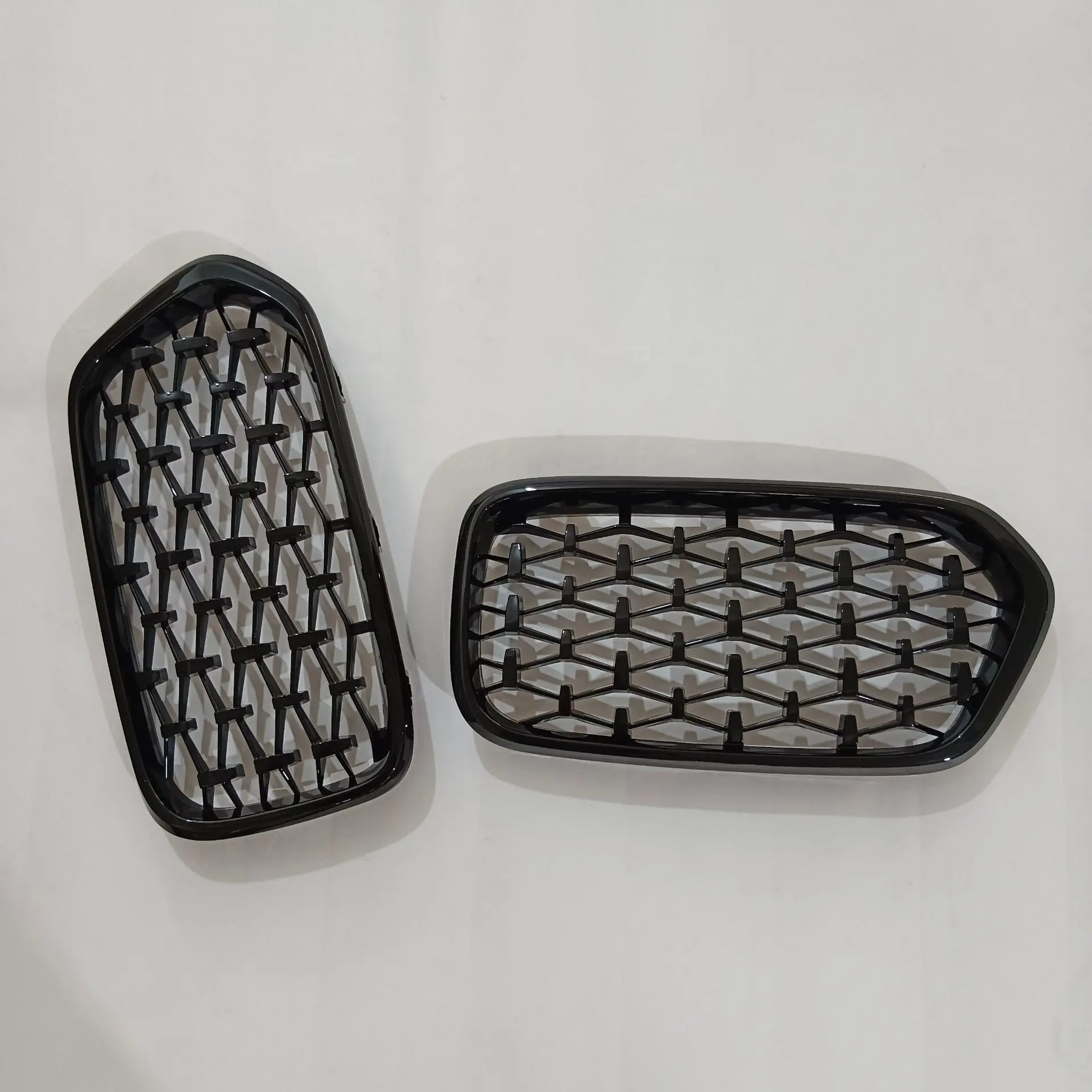 Per Bmw X2 F39 Upgrade Double Slat Diomand Abs Paraurti Anteriore Rene Griglia Centrale Griglia Mesh 2019-2022 Sostituzione