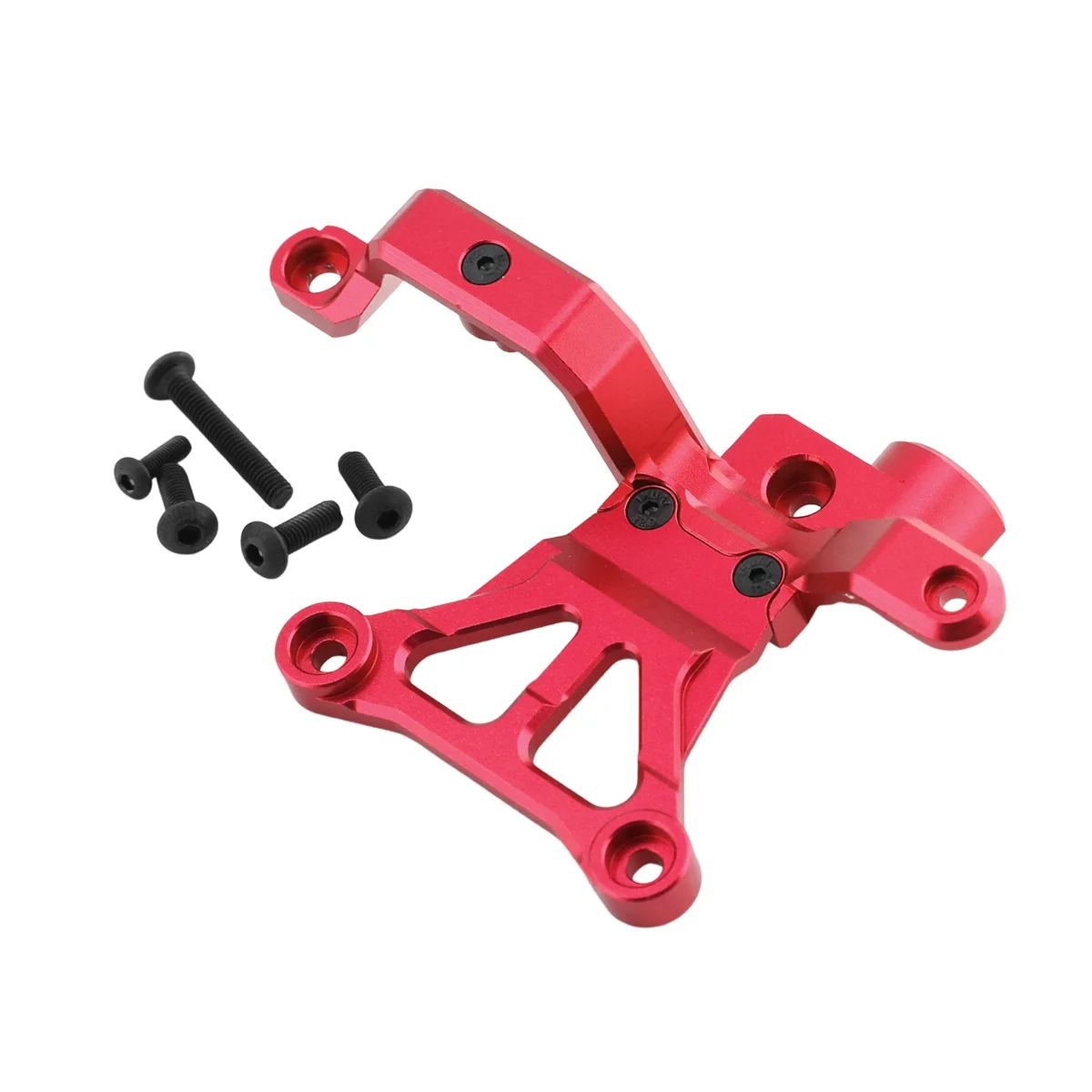 Supporto A Manovella Per Sterzo In Metallo 7746 Per Accessori Per Parti Di Aggiornamento Xmaxx Rc 1/5 Rosso