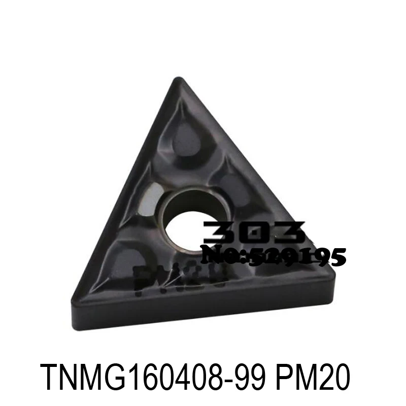 Originale 10 Pz Tnmg 160408 Tnmg160408-99 Pm20 Utensile Per Tornitura Inserti In Metallo Duro Tornio Utensili Taglierina Cnc Utensili Tornio