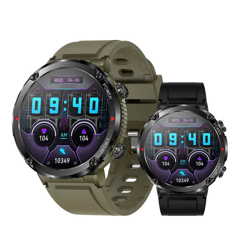 Smart Watch T30 Bluetooth Call Men Sport Wristband Monitoraggio Della Salute Fitness Tracker 600Mah Big Battery Smartwatch