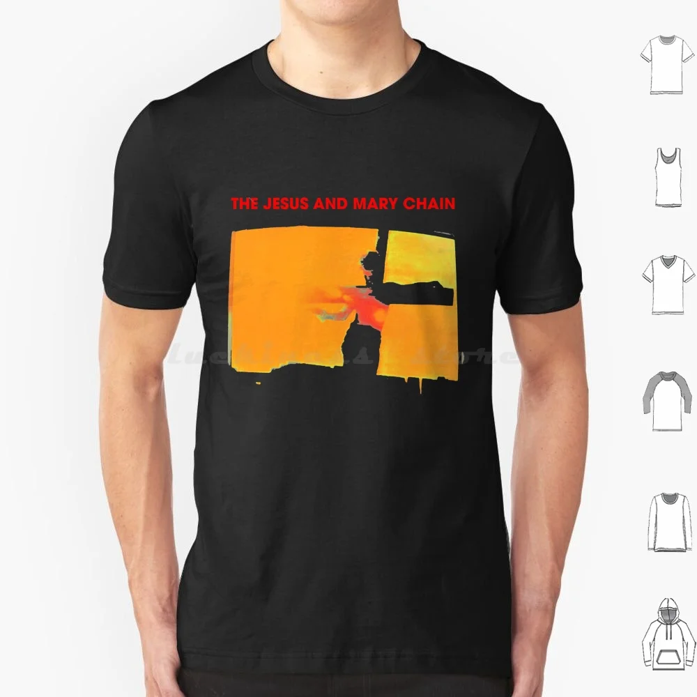 The Jesus And Mary Chain-April Skies T Shirt Big Size 100% Cotone Jesus Mary Chain Creation April Skies Id Jim William