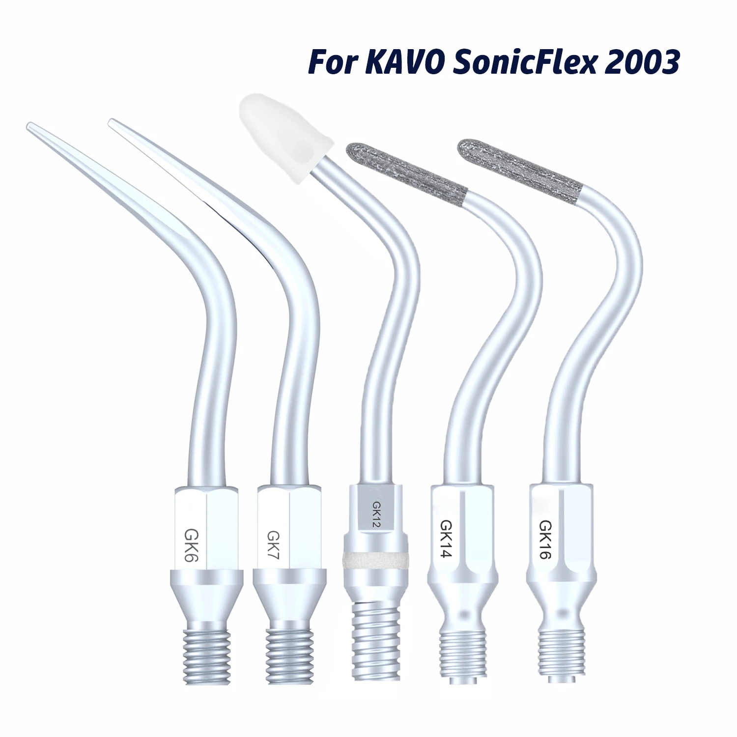 Per Kavo Sonicflex 2003 Dental Ultrasonic Air Scaler Tips Scaler Handpiece Gk1 Gk2 Gk3 Gk4 Gk5 Gk12 Gk14 Gk16 Gk51 Gk52