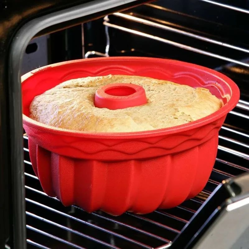 Stampo Per Torta In Silicone Stampo Per Torta Da Forno Di Forma Rotonda Stampo Per Pane In Silicone 12 Fori Muffin Cupcake Teglie Stampi In Resina