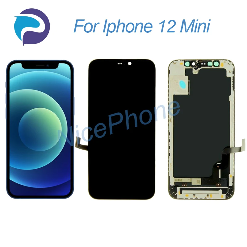 Incell Iphone 12 Mini Display Lcd Touch Screen Digitizer Sostituzione A2176, A2398/9,A2400, Iphone13,1 12 Mini Display Lcd